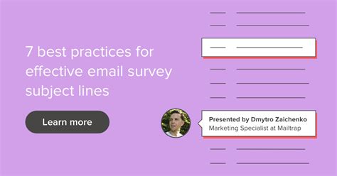 Email survey subject lines: Tips for improved email .
